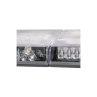 Narva 12V 1.7m Amber, Clear Lens & Illuminated Opal Centre Legion Light Bar