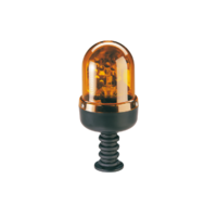 Narva 12/24V Hi Optics 'Baby Flex' Rotating Beacon, Amber