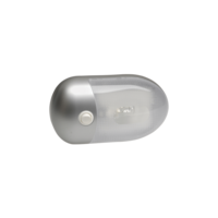 Narva 12V Interior Dome Lamp, Silver Satin Finish