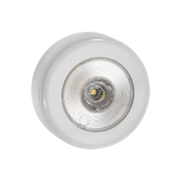 Narva 10-30V 75mm LED Courtesy Lamp with White Face Plate and Mounting Spacer
