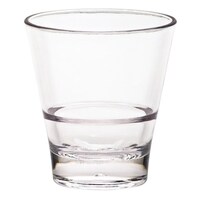 D-Still 255ml Unbreakable Stackable Rocks Glass, Set of 4