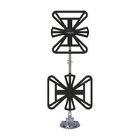 Winegard H/V Antenna Bulk Pack. Black Head/White Wall Plate.