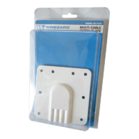 WINEGARD 4 CABLE ENTRY PLATE. CE-4000
