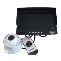 7" MOTORHOME REVERSING CAMERA SYSTEM.