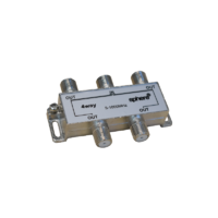 SPHERE TV Fittings - 4 Way Splitter (DTV) Frequency Range: 5-1000Hz.