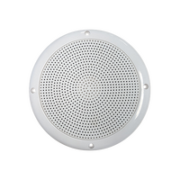 Ultra Slim-Mount Full-Range Indoor 6.5" Speaker - 25W RMS - White. Each