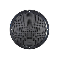 Ultra Slim-Mount Full-Range Indoor 6.5" Speaker - 25W RMS - Black. Each