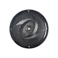 Ultra Slim-Mount Full-Range IP56 Outdoor 6.5" Speaker, 25W RMS Black