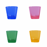 D-Still 260ml Coloured Tumblers, Set of 4