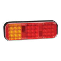 Narva 9-33V L.E.D Rear Twin Stop/Tail Indicator Lamp
