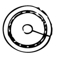 Suburban Water Heater Gas Line Grommet. 070989