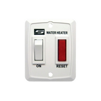 SUBURBAN SWITCH & PLATE ASSY WHITE FOR SW6DA/DEA. 232589