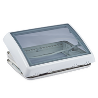 Dometic Midi Heki Electric LED White Edge Dome Skylight