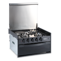 Dometic MC102 Grill & Stove, 3+1 Gas/Electric Hob