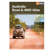 Hema Australia Road & 4WD Atlas (Perfect Bound) - 252 x 345mm
