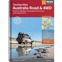 Hema Australia Road & 4WD Touring Atlas - 215 x 297mm