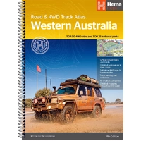 Hema Western Australia Road & 4WD Track Atlas