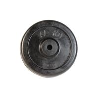 RUBBER WHEEL 6X2X1/2IN SOLID  