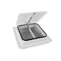 Jensen 12V 14 X 14 In White Roof Hatch With Metal Base