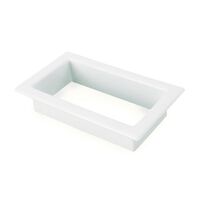 SCUPPER VENT SML INTERNAL TRIM WHITE T/S 40MM ROOF THICKNESS