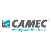 CAMEC 2RCSH 280x457 WH WHT CLEAR GLASS