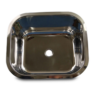 BASIN SS 327MM X 278MM 150MM DEEP STAINLESS STEEL
