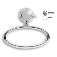 SUPER SUCTION TOWEL RING CHROME