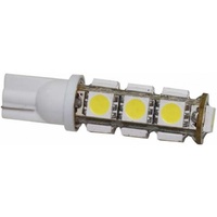 LED T10 13 LEDs 12 VOLT COOL WHITE    0311211C