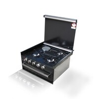 Smev 4 Burner Grill Gas/Electric Cooker With Mirror Door & Safety Cut Off