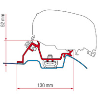 Fiamma Adaptor Kit Mercedes Sprinter with Roof Rail
