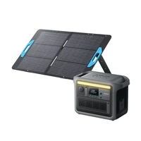 Anker SOLIX C1000 Portable Power Station and 100W Solar Panel