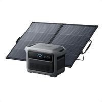 Anker SOLIX C1000 Gen2 Portable Power Station, 200W Solar Panel