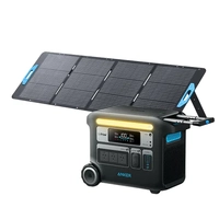 Anker SOLIX F2000 Portable Power Station and 200W Solar Panel