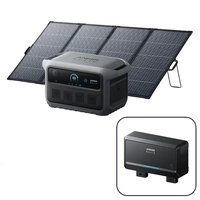 Anker SOLIX C2000 Gen2 Portable Power Station, 400W Solar Panel