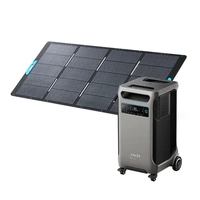 Anker SOLIX F3800 Portable Power Station and 400W Solar Panel