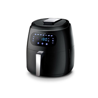 Devanti 8.5L Black Air Fryer with LCD Display