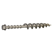 Supex 30cm Alloy Screw in Pegs, 4 Pieces