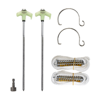 Supex Awning Rope Clip Pack