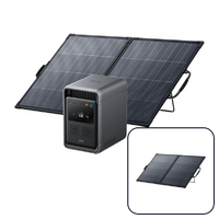 Anker SOLIX S2000 Portable Power Station and 200W Solar Panel Bundle