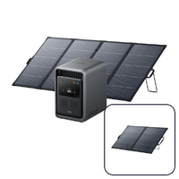 Anker SOLIX S2000 Portable Power Station and 400W Solar Panel Bundle