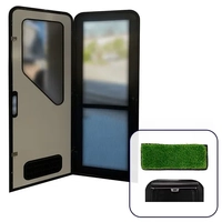 Aussie Traveller Caravan DC Door - Various Size, Colour & Frame