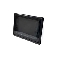 Aussie Traveller ATS4 Black Window with Pleated Blind