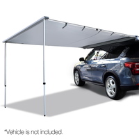 Car Shade Awning 3 x 3M - Grey