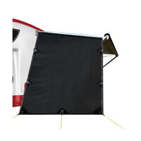 DZ 1.95 x 2.2m Black Caravan End Screen