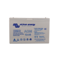 Victron 12V/15Ah AGM Super Cycle Battery with Faston-tab 6.3x0.8mm