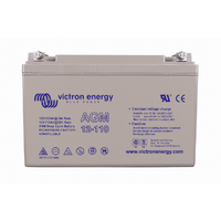Victron 12V/110Ah AGM Deep Cycle Battery with M8 threaded insert terminals