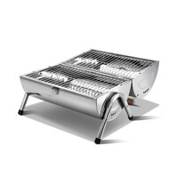 Grillz Foldable Portable BBQ Grill & Smoker