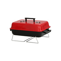 Grillz Charcoal BBQ Portable Grill Camping Barbecue Outdoor Cooking Smoker