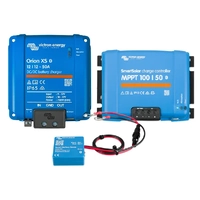 Victron Orion XS 12/12-50A DC-DC Charger Bundle, with SmartSolar MPPT 100/50 & Smart Battery Sense 10m
