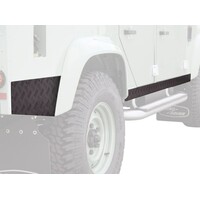 Land Rover Defender 110 (1983-2016) Sill Protector / Black - by Front Runner